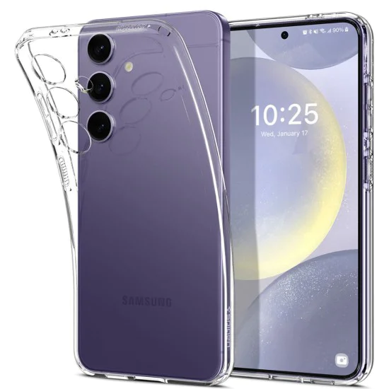 Калъф за Samsung Galaxy S24 - Spigen Liquid Crystal - Прозрачен