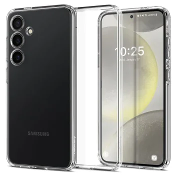 Калъф за Samsung Galaxy S24 - Spigen Liquid Crystal - Прозрачен