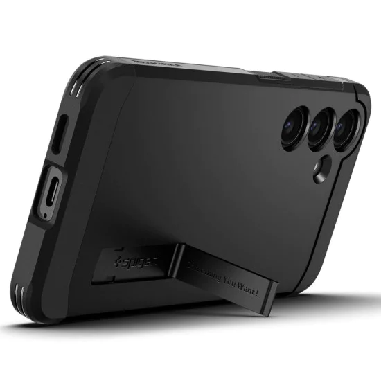 Калъф за Samsung Galaxy S24 - Spigen - Tough Armor - черен