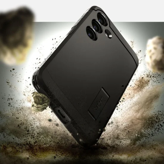 Калъф за Samsung Galaxy S24 - Spigen - Tough Armor - черен