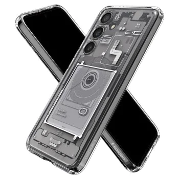 Калъф за Samsung Galaxy S24 - Spigen - Ultra Hybrid Zero One - Бял