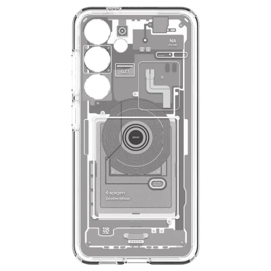 Калъф за Samsung Galaxy S24 - Spigen - Ultra Hybrid Zero One - Бял