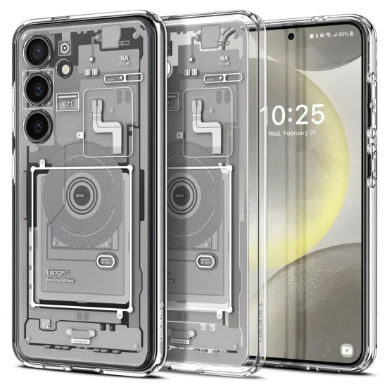 Калъф за Samsung Galaxy S24 - Spigen - Ultra Hybrid Zero One - Бял
