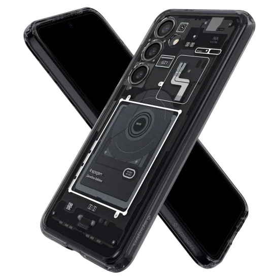Калъф за Samsung Galaxy S24 - Spigen - Ultra Hybrid Zero One - Matte Black