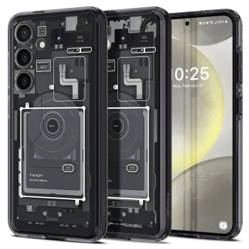 Калъф за Samsung Galaxy S24 - Spigen - Ultra Hybrid Zero One - Matte Black