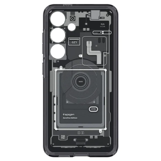 Калъф за Samsung Galaxy S24 - Spigen - Ultra Hybrid Zero One - Matte Black