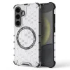 Калъф за Samsung Galaxy S24 - Techsuit - HoneyComb Shield MagSafe - Бял