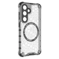 Калъф за Samsung Galaxy S24 - Techsuit - HoneyComb Shield MagSafe - Бял