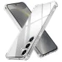 Калъф за Samsung Galaxy S24 - Удароустойчив Прозрачен Силиконов - Прозрачен