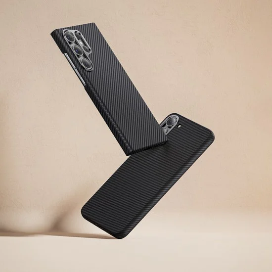 Калъф за Samsung Galaxy S24 Ultra - Aramid Fiber MagSafe - Черен