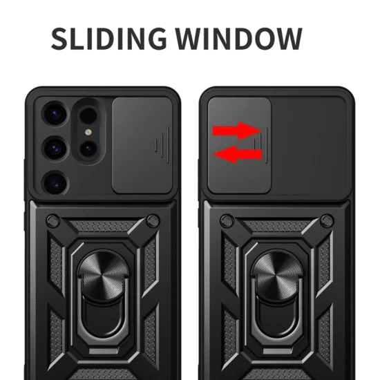 Калъф за Samsung Galaxy S24 Ultra - CamShield Series - черен