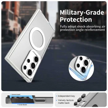Калъф за Samsung Galaxy S24 Ultra - CandyCase MagSafe - Бял