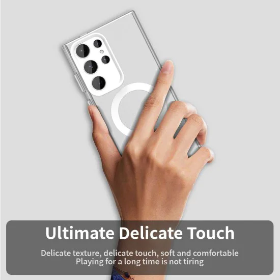 Калъф за Samsung Galaxy S24 Ultra - CandyCase MagSafe - Бял