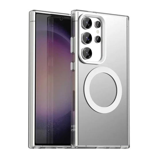 Калъф за Samsung Galaxy S24 Ultra - CandyCase MagSafe - Бял