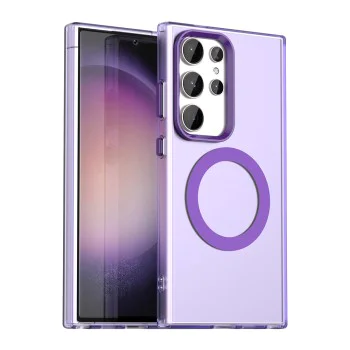 Калъф за Samsung Galaxy S24 Ultra - CandyCase MagSafe - Лилав