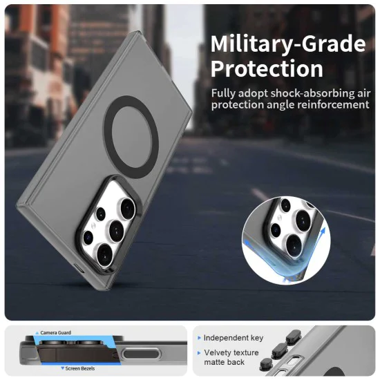 Калъф за Samsung Galaxy S24 Ultra - CandyCase MagSafe - черен