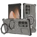 Калъф за Samsung Galaxy S24 Ultra - Carbon Shield PRO - Smoke Black