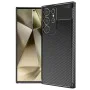 Калъф за Samsung Galaxy S24 Ultra - CarbonFiber - Черен