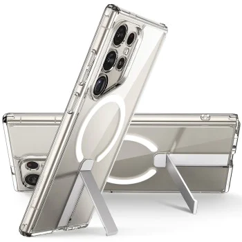 Калъф за Samsung Galaxy S24 Ultra - ESR Boost Flickstand HaloLock - Clear