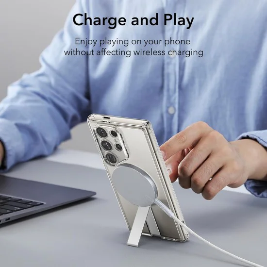 Калъф за Samsung Galaxy S24 Ultra - ESR Boost Flickstand HaloLock - Clear
