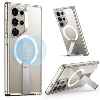 Калъф за Samsung Galaxy S24 Ultra - ESR Boost Flickstand HaloLock - Clear