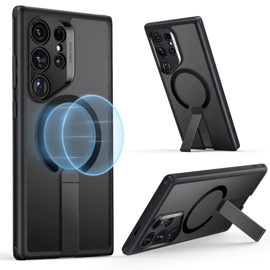 Калъф за Samsung Galaxy S24 Ultra - ESR Boost Flickstand HaloLock - Frosted Black