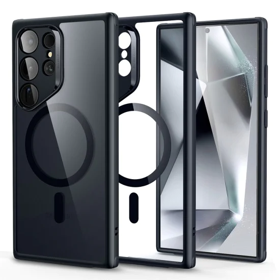 Калъф за Samsung Galaxy S24 Ultra - ESR Classic Classic Hybrid HaloLock - Clear Black