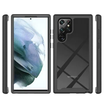Калъф за Samsung Galaxy S24 Ultra + Folio - Techsuit - Defense360 Pro - Черен