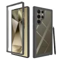 Калъф за Samsung Galaxy S24 Ultra + Folio - Techsuit - Defense360 Pro - Черен