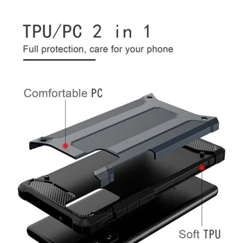 Калъф за Samsung Galaxy S24 Ultra - Hybrid Armor - Черен