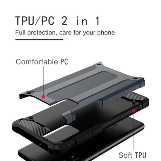 Калъф за Samsung Galaxy S24 Ultra - Hybrid Armor - Черен