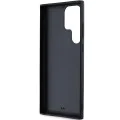 Калъф за Samsung Galaxy S24 Ultra - Karl Lagerfeld 3D Design (KLHCHCS24L3DMBKCK) - Гумено блестящо лого
