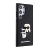 Калъф за Samsung Galaxy S24 Ultra - Karl Lagerfeld 3D Design (KLHCHCS24L3DRKCNK) - Гумен Karl&Choupette