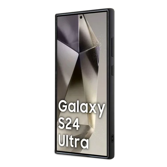 Калъф за Samsung Galaxy S24 Ultra - Karl Lagerfeld 3D Design (KLHCHCS24L3DRKCNK) - Гумен Karl&Choupette