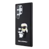 Калъф за Samsung Galaxy S24 Ultra - Karl Lagerfeld 3D Design (KLHCHCS24L3DRKCNK) - Гумен Karl&Choupette