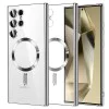 Калъф за Samsung Galaxy S24 Ultra - Luxury Crystal MagSafe - Сребрист