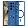 Калъф за Samsung Galaxy S24 Ultra - Luxury Glitter MagSafe - Deep Blue