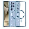 Калъф за Samsung Galaxy S24 Ultra - Luxury Glitter MagSafe - Light Blue
