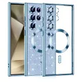 Калъф за Samsung Galaxy S24 Ultra - Luxury Glitter MagSafe - Light Blue