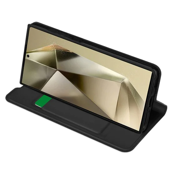 Калъф за Samsung Galaxy S24 Ultra - Magskin Book - Черен