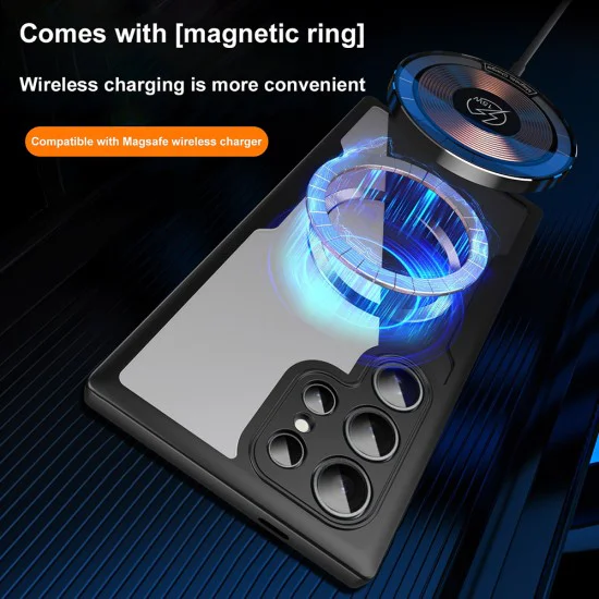 Калъф за Samsung Galaxy S24 Ultra + Протектор - ColorVerse 360 ​​MagSafe MagSafe Series - розов