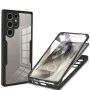 Калъф за Samsung Galaxy S24 Ultra + Протектор - ColorVerse 360 ​​Series - Черен