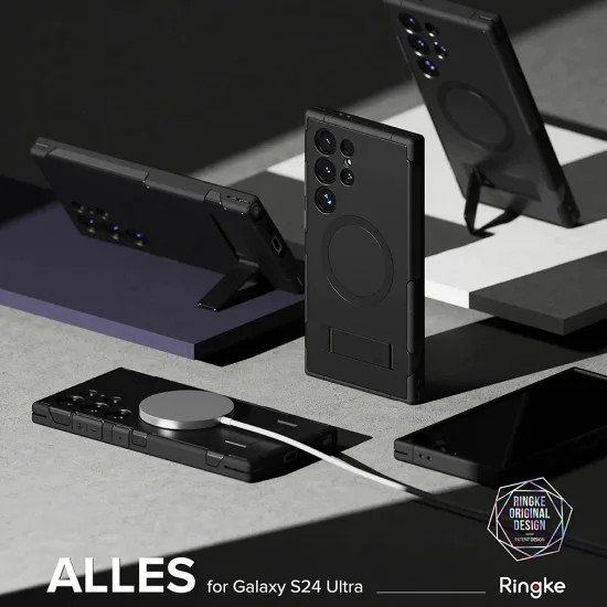 Калъф за Samsung Galaxy S24 Ultra - Ringke Alles - черен
