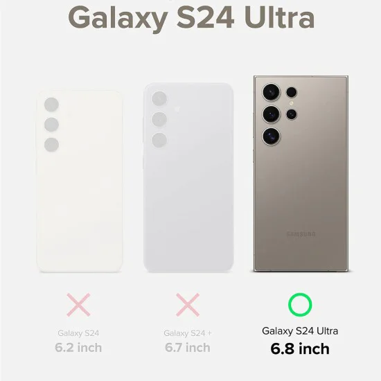 Калъф за Samsung Galaxy S24 Ultra - Ringke Alles - черен