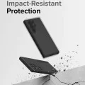 Калъф за Samsung Galaxy S24 Ultra - Ringke Silicone Magnetic MagSafe - Черен