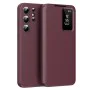Калъф за Samsung Galaxy S24 Ultra - SmartView Series - Червен