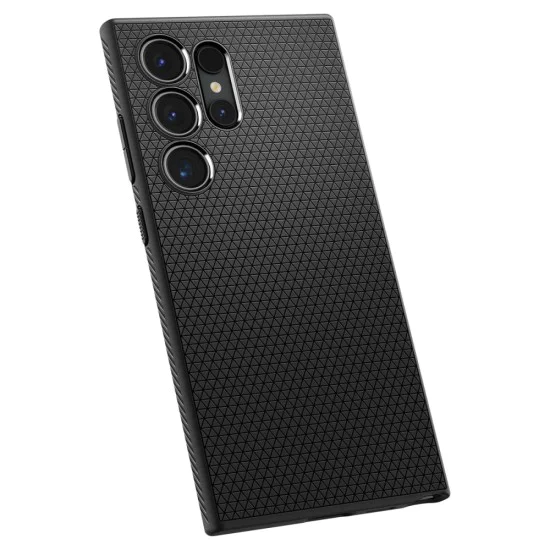 Калъф за Samsung Galaxy S24 Ultra - Spigen Liquid Air - Matte Black