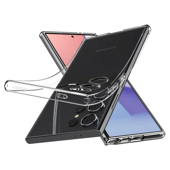 Калъф за Samsung Galaxy S24 Ultra - Spigen Liquid Crystal - Clear
