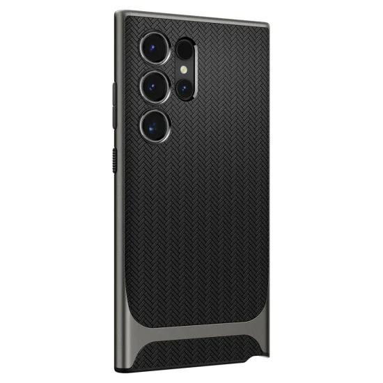 Калъф за Samsung Galaxy S24 Ultra - Spigen Neo Hybrid - Gunmetal