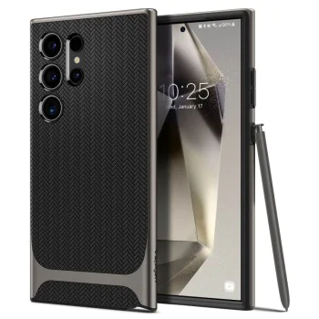 Калъф за Samsung Galaxy S24 Ultra - Spigen Neo Hybrid - Gunmetal